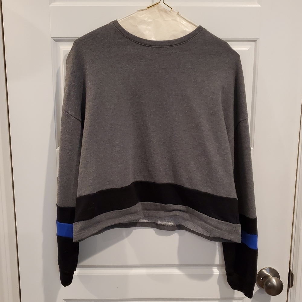 Demi Lovato for Fabletics Casual Crop Sweatshirt